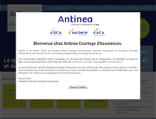 Tablet Screenshot of ginet-courtage.fr